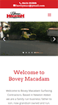 Mobile Screenshot of boveymacadam.com